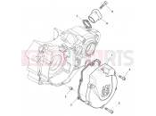HUSQVARNA 2009 TC 250 GENERATOR COVER