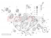 HUSQVARNA 2008 SM-TE 610 CRANKCASE CARTER L.H.