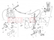 HUSQVARNA 2008 SM-TE 610 REAR BRAKE SYSTEM