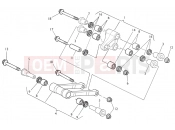 HUSQVARNA 2008 SMR 450R LINKAGE SUSPENSION