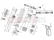 HUSQVARNA 2008 SMR 450R REAR SUSPENSION