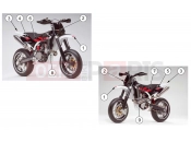 HUSQVARNA 2008 SMR 450R TRANSFERS
