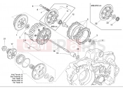 HUSQVARNA 2008 250-450-510 PRIMARY DRIVE - CLUTCH