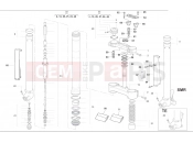 HUSQVARNA 2008 250-450-510 FRONT FORK (SMR-TE)
