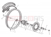 HUSQVARNA 2008 250-450-510 FRONT WHEEL (TE-TC-TXC)