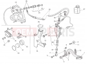 HUSQVARNA 2008 250-450-510 REAR BRAKE SYSTEM