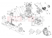 HUSQVARNA 2008 WR 250 CRANKSHAFT - CYLINDER
