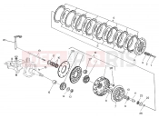 HUSQVARNA 2008 WR 250 PRIMARY DRIVE - CLUTCH