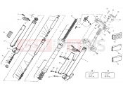 HUSQVARNA 2008 WR 250 FRONT FORK ASSEMBLY