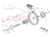 HUSQVARNA 2008 WR 250 REAR WHEEL