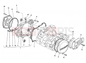 HUSQVARNA 2008 WR-CR 125 CRANKCASE COVERS