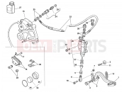 HUSQVARNA 2008 WR-CR 125 REAR BRAKE SYSTEM