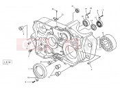 HUSQVARNA 2007 SM-TE 610IE CRANKCASE CARTER R.H.