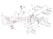 HUSQVARNA 2007 SM-TE 610IE EXHAUST SYSTEM