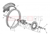 HUSQVARNA 2007 WR 250 FRONT WHEEL