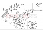 HUSQVARNA 2007 WR 250 REAR SWING ARM
