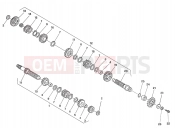 HUSQVARNA 2007 SMS-WRE 125 GEAR BOX