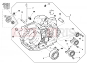 HUSQVARNA 2006 SM 450RR CRANKCASE CARTER R.H.