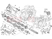 HUSQVARNA 2006 SM 450RR GEAR BOX