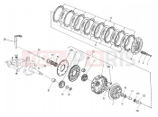 HUSQVARNA 2006 WR 250 PRIMARY DRIVE - CLUTCH