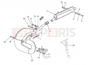 HUSQVARNA 2006 WR 250 EXHAUST SYSTEM