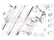 HUSQVARNA 2006 WR 250 FRONT FORK ASSEMBLY