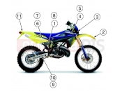 HUSQVARNA 2006 WR 250 TRANSFERS (EU)