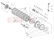 HUSQVARNA WR-CR 125 PRIMARY DRIVE - CLUTCH
