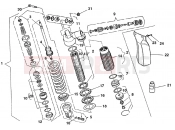 HUSQVARNA WR-CR 125 REAR SUSPENSION