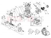 HUSQVARNA 2005 WR 250 CRANKSHAFT - CYLINDER