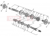 HUSQVARNA 2005 WR 250 GEAR BOX