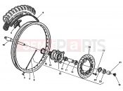 HUSQVARNA 2005 WR 250 FRONT WHEEL