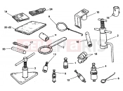 HUSQVARNA 2005 WR 250 EQUIPMENT & TOOLS