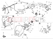 HUSQVARNA 2005 WR-CR 125 WIRING HARNESS