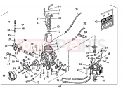 HUSQVARNA 2004 SMS-TE 610E CARBURETOR 
