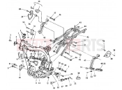 HUSQVARNA 2004 SMS-TE 610E FRAME - FOOTRESTS