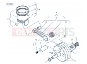 HUSQVARNA 2004 SMR 570R CRANKSHAFT - PISTON