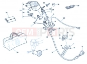 HUSQVARNA 2004 SMR 570R ELECTRIC INSTRUMENTS