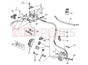 HUSQVARNA 2004 TE 510R FRONT BRAKE