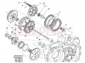HUSQVARNA 2004 TE 510 CENTENNIAL PRIMARY DRIVE - CLUTCH