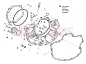 HUSQVARNA 2004 TE 510 CENTENNIAL CLUTCH COVER