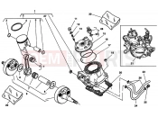 HUSQVARNA 2004 WRE-SMS 125 CRANKSHAFT - CYLINDER