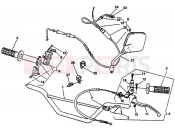 HUSQVARNA 2004 WRE-SMS 125 HANDLEBAR