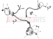 HUSQVARNA 2004 WR-CR 125 ENGINE ELECTRONICS (CR)
