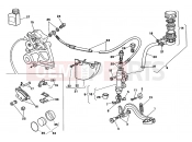 HUSQVARNA 2004 WR-CR 125 REAR BRAKE SYSTEM