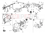 HUSQVARNA 2004 WR-CR 125 WIRING HARNESS
