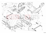 DUCATI Diavel AMG REAR SHOCK ABSORBER » SWING ARM