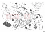 DUCATI Diavel Carbon BRA BATTERY HOLDER » WIRING HARNESS