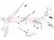 DUCATI 2013 Diavel CROMO FOOTRESTS, LEFT » UNCLASSIFIED