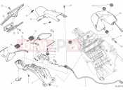 DUCATI 2013 HYPERMOTARD SP NUMBER PLATE HOLDER - TAIL LIGHT » LIGHTING SYSTEM